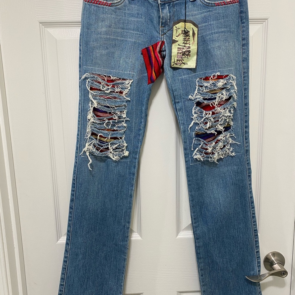 Vintage Rebel Distressed Jeans